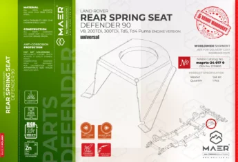 Defender REAR SPRING SEAT