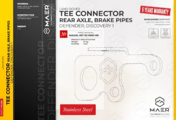 LR Defender / Discovery I Tee Connector Rear Axle