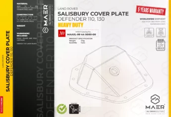 SALISBURY Cover Plate for Defender 110/130